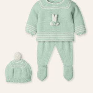 Conjunto 3Pzas.punto Conejito"RABBIT MOONLIGHT"Ref.9809