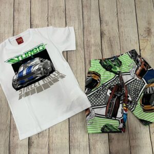 Conjunto estampado "COCHE" Ref.112678