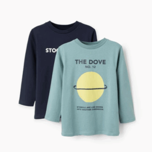 PACK CAMISETAS MANGA LARGA NIÑO REF.0303_25085